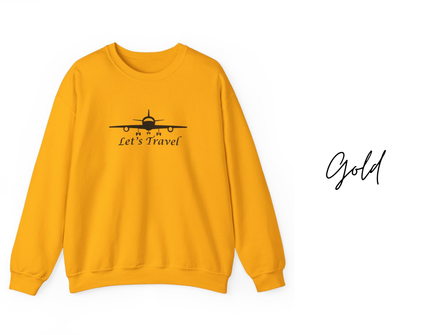 Let's Travel Crewneck Sweatshirt