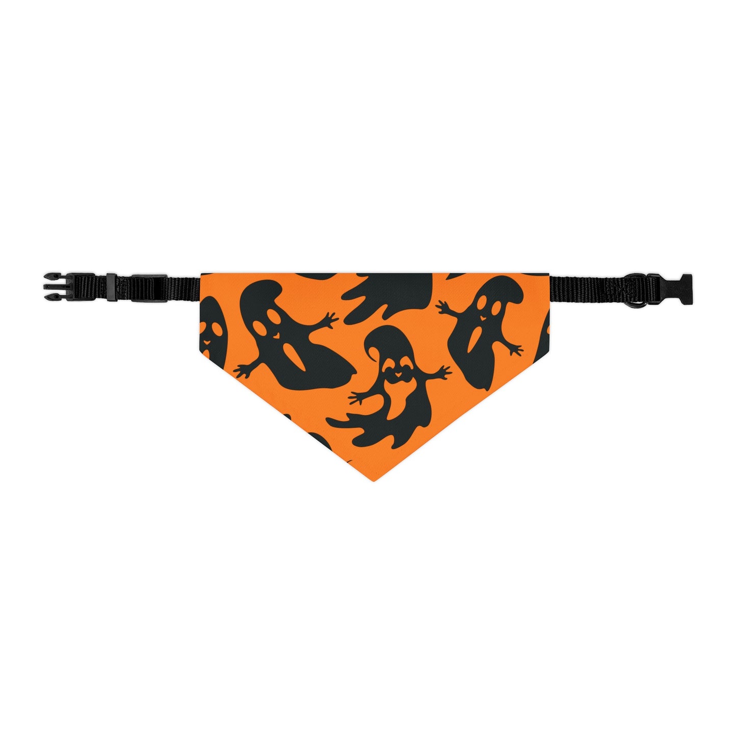 Ghost Over the Collar Halloween Dog Bandana