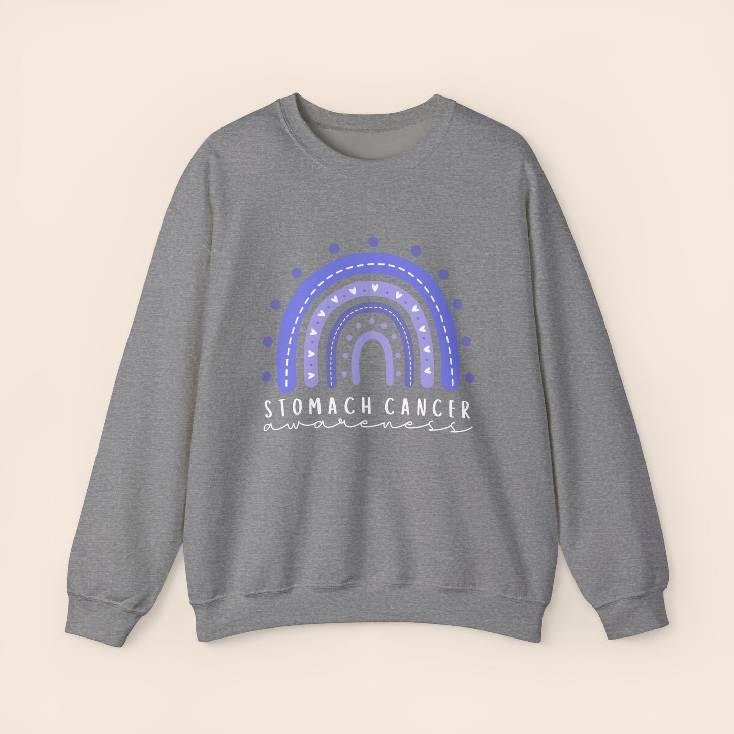 Stomach Cancer Awareness Crewneck Sweatshirt