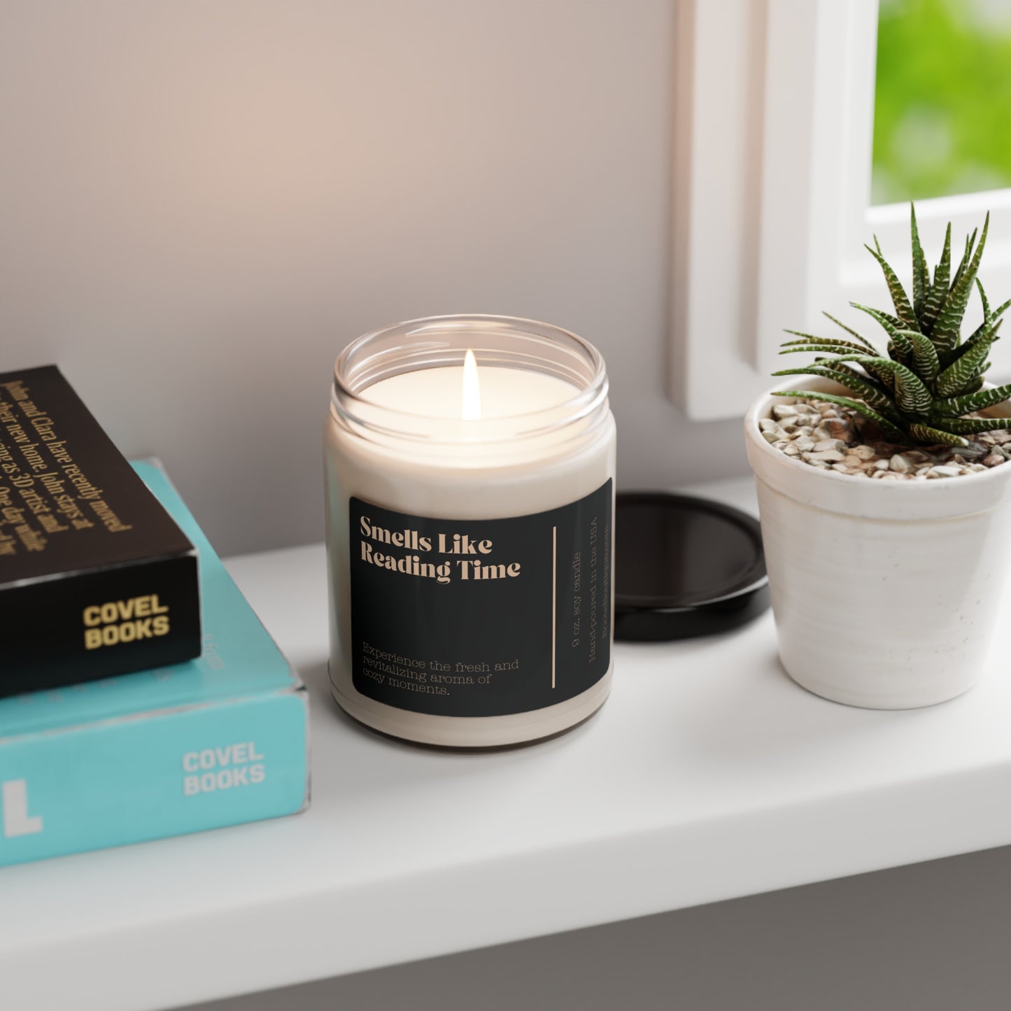 Smells Like Reading Time 9oz Soy Candle