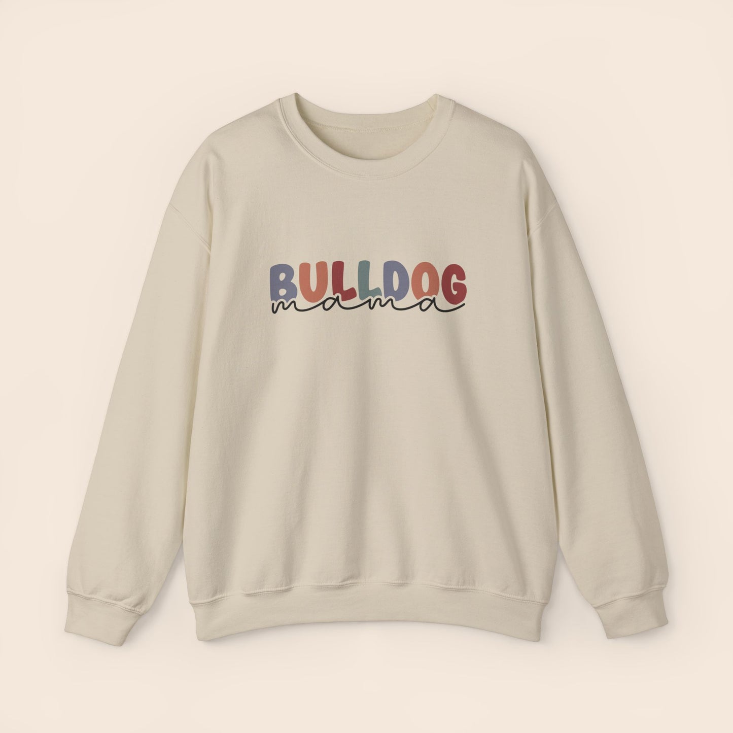 Bulldog Mama Crewneck Sweatshirt