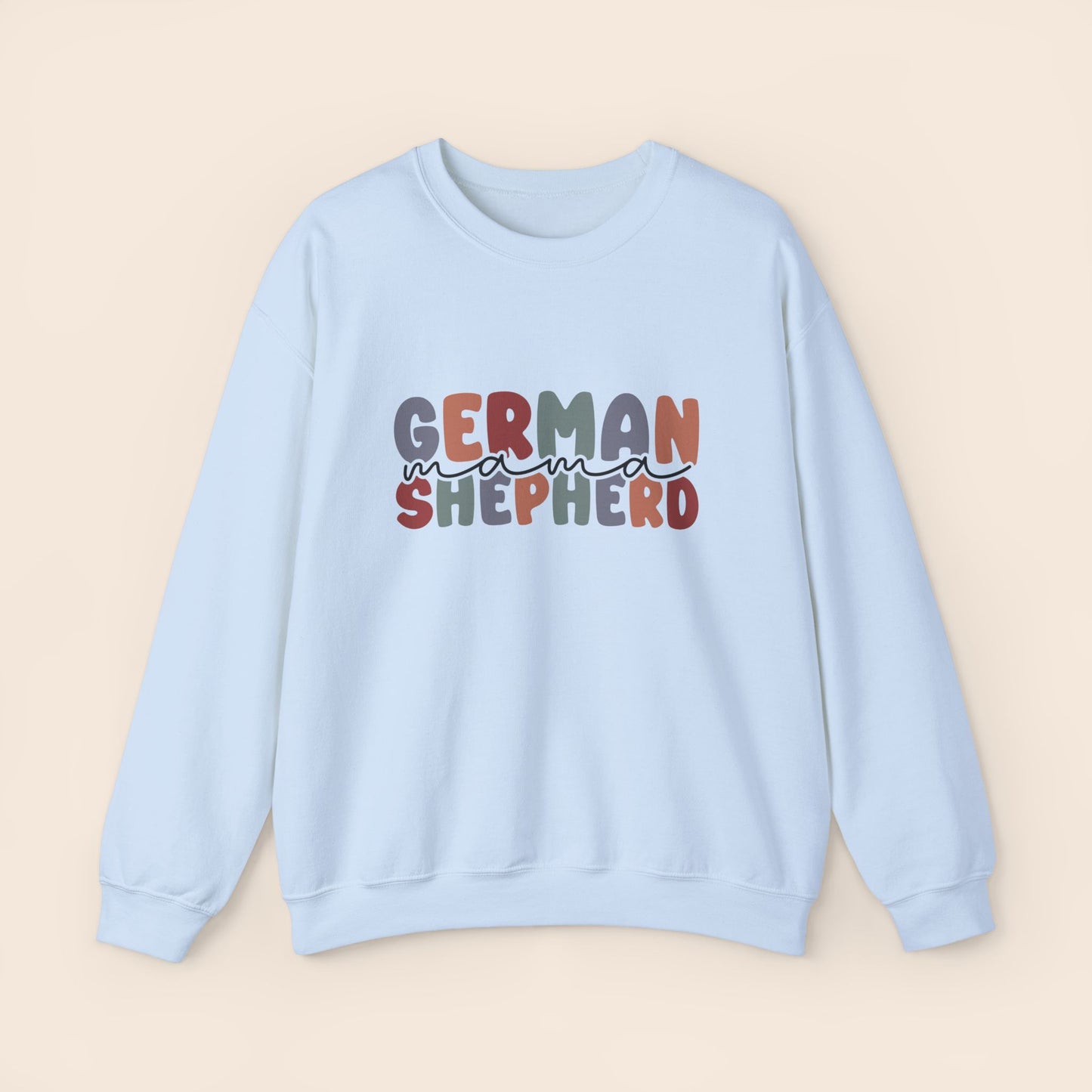 German Shepherd Mama Crewneck Sweatshirt