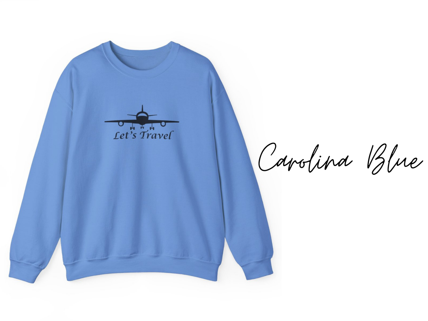 Let's Travel Crewneck Sweatshirt