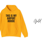 This is My Airport Hoodie Unisex Hooded Sweatshirt