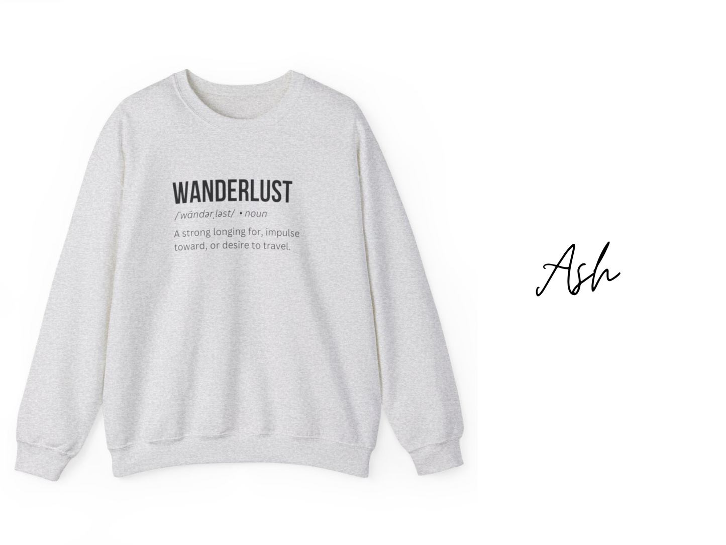 Wanderlust Crewneck Sweatshirt