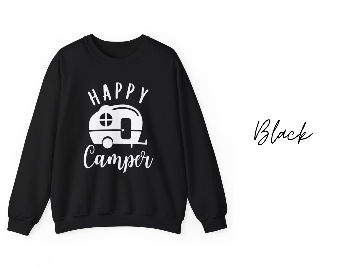 Happy Camper Crewneck Sweatshirt