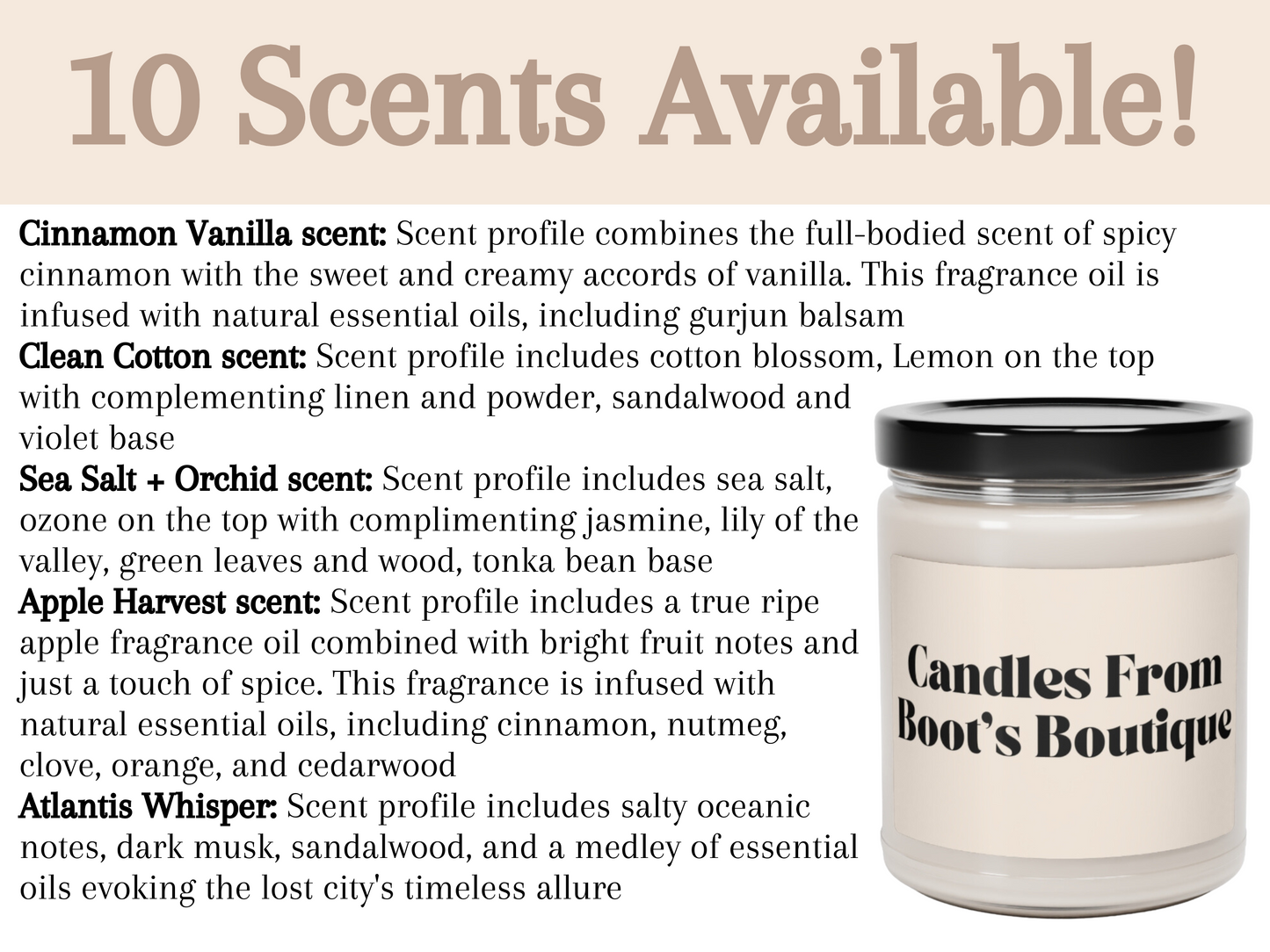 Smells Like You're Going To Be An Aunt 9oz Soy Candle