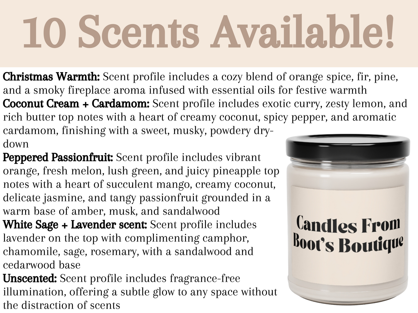 Smells Like You're Going To Be A Grandparent 9oz Soy Candle