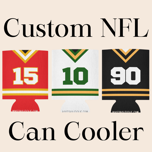 Custom NFL Jersey Can Cooler