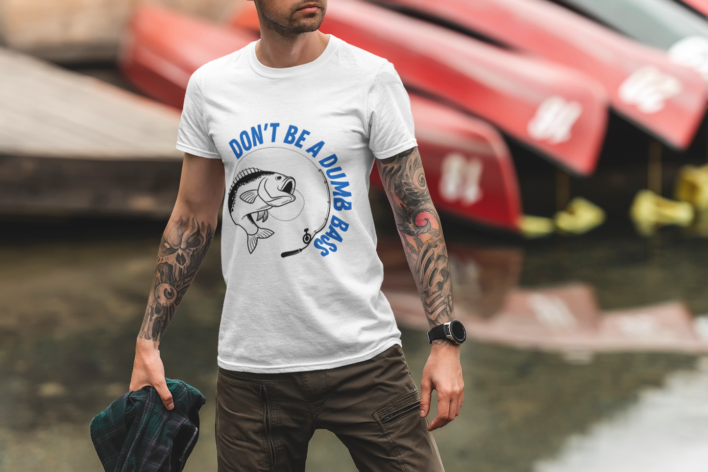 Don't Be a Dumb Bass Fishing T-Shirt