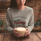 Farm Fresh Christmas Trees Crewneck Sweatshirt