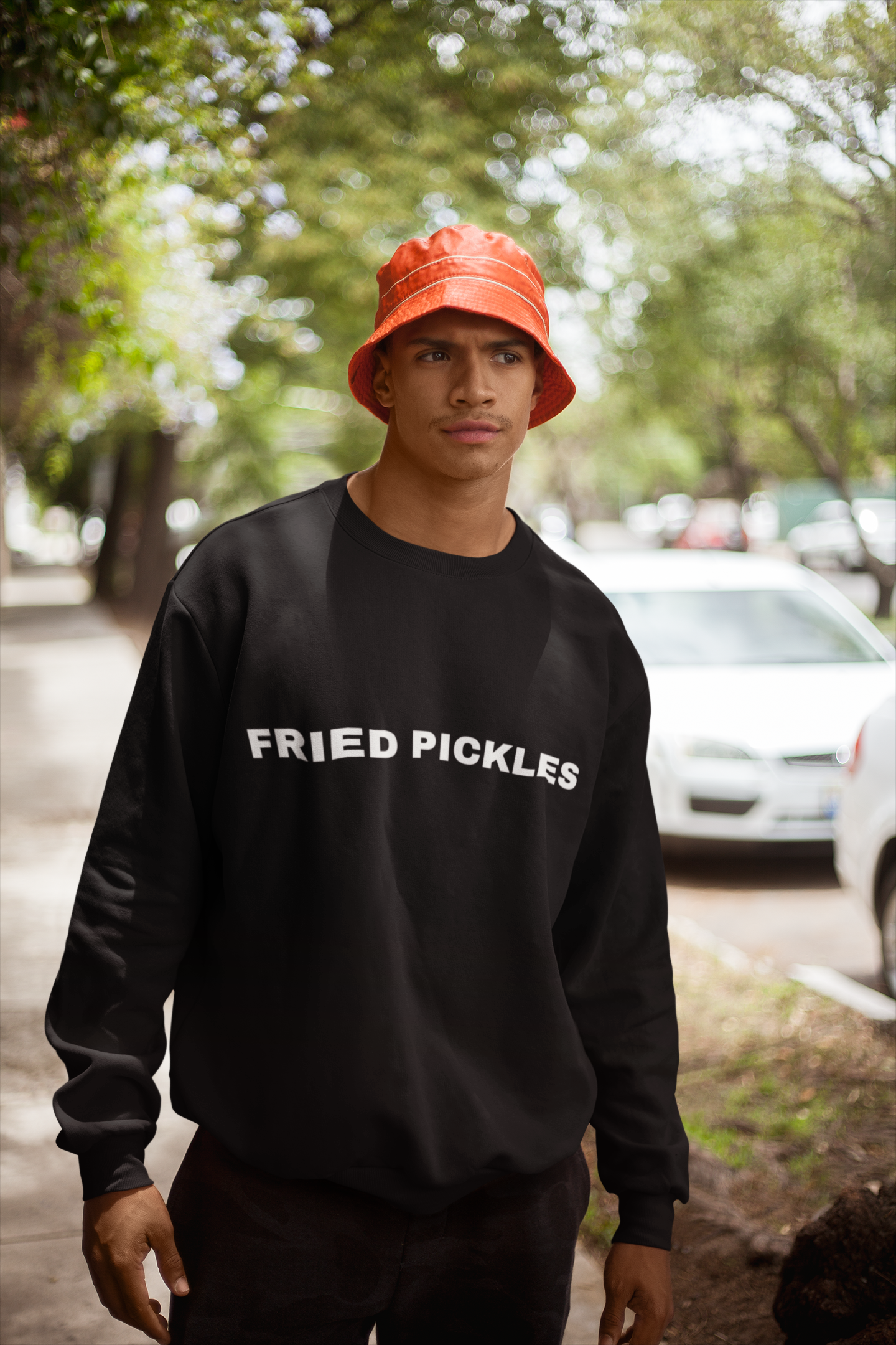 Fried Pickles Crewneck Sweatshirt