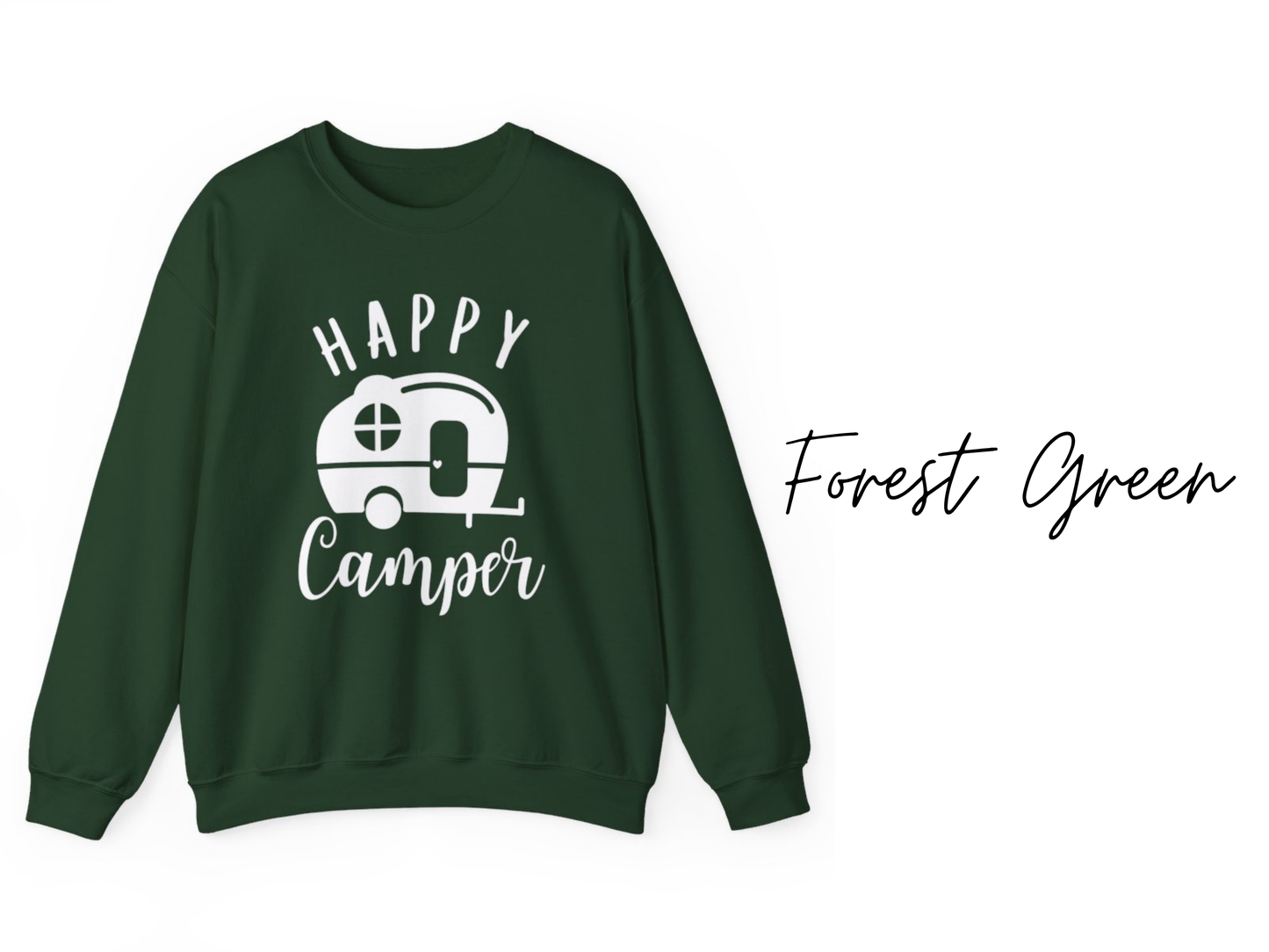 Happy Camper Crewneck Sweatshirt