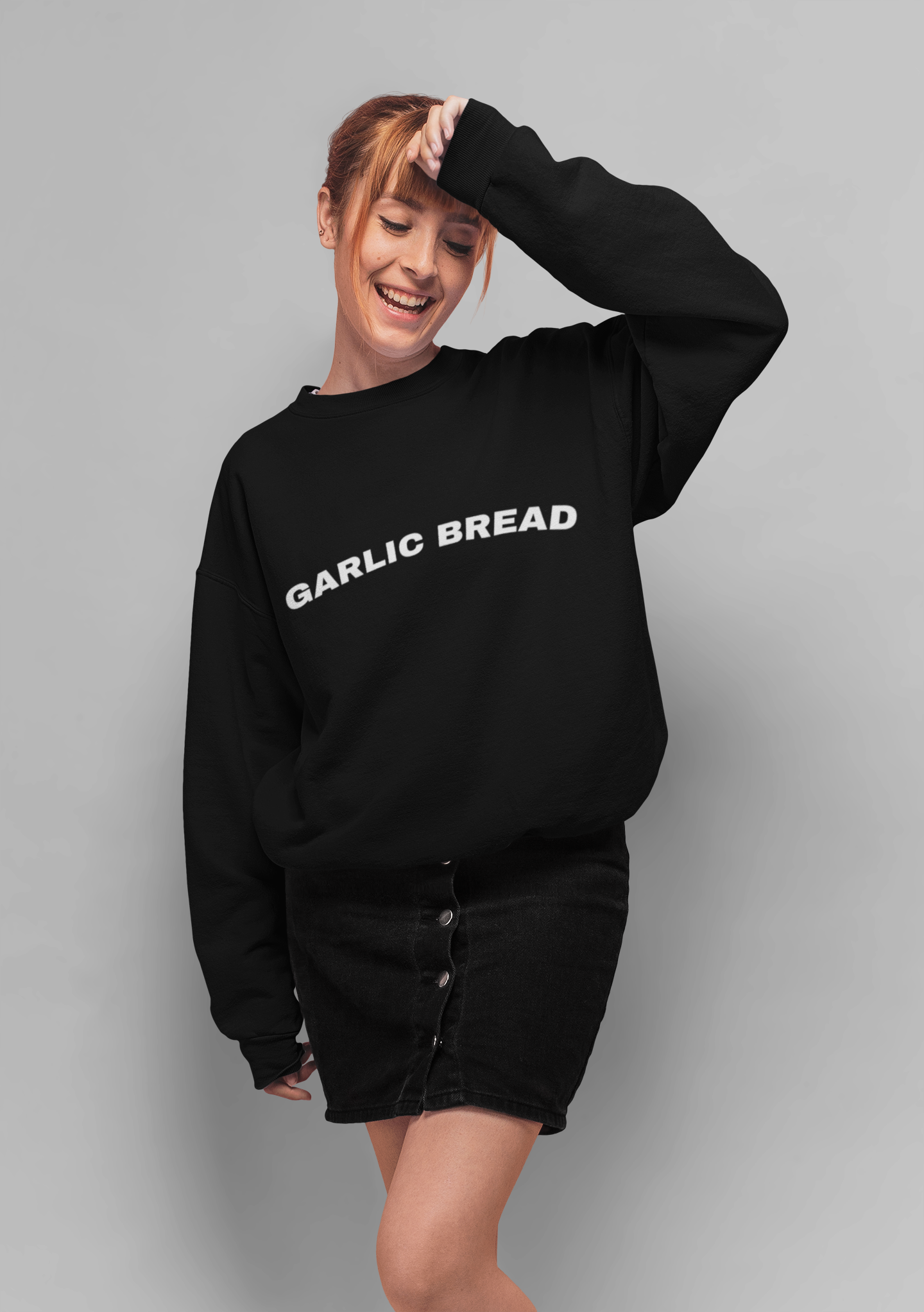 Garlic Bread Crewneck Sweatshirt