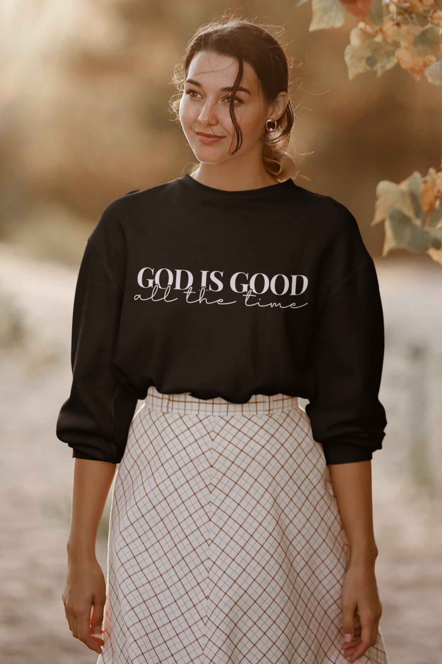God is Good All the Time Crewneck Sweatshirt
