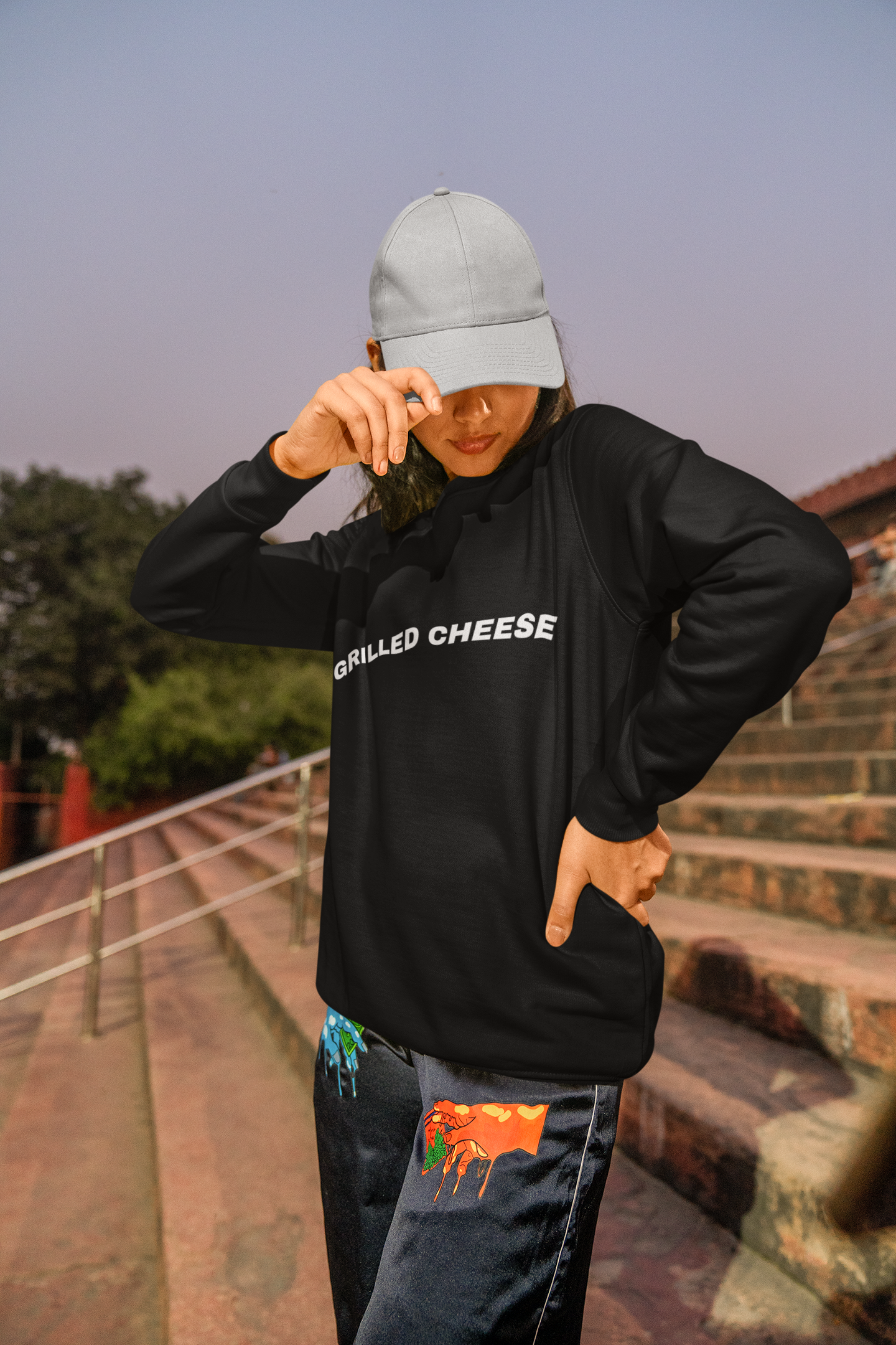 Grilled Cheese Crewneck Sweatshirt