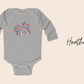 Fireworks Fourth of July Baby Bodysuit