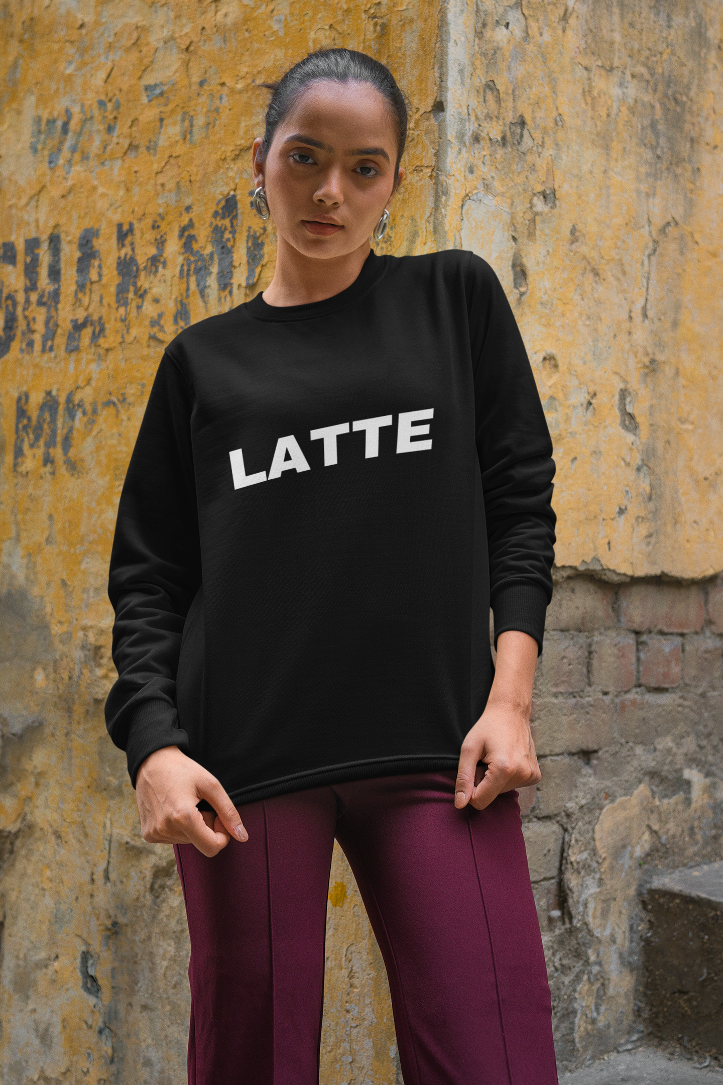 Latte Crewneck Sweatshirt