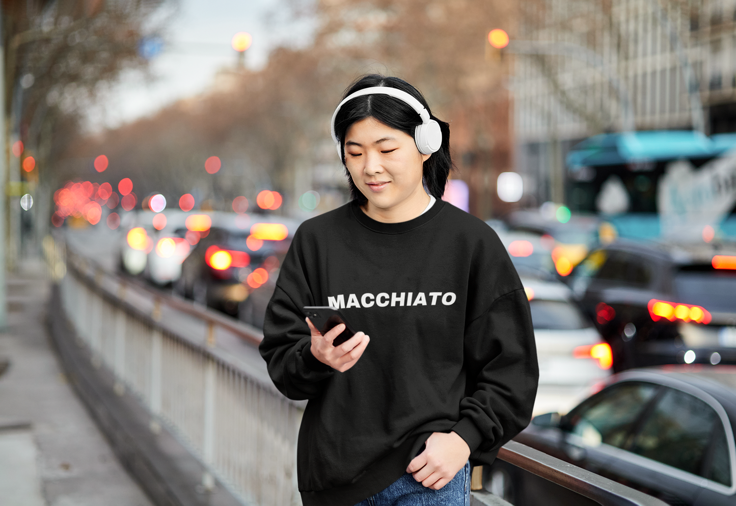 Macchiato Crewneck Sweatshirt