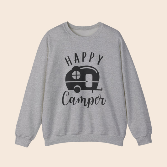 Happy Camper Crewneck Sweatshirt