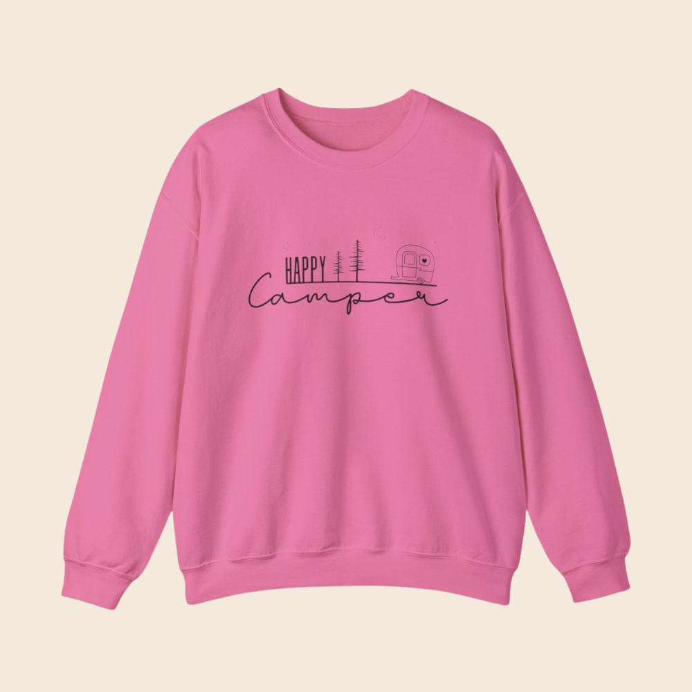 Happy Camper Crewneck Sweatshirt