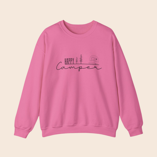 Happy Camper Crewneck Sweatshirt