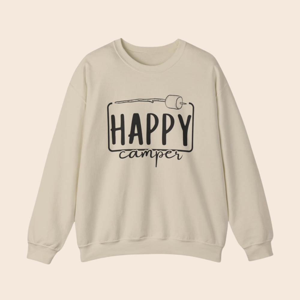 Happy Camper Crewneck Sweatshirt