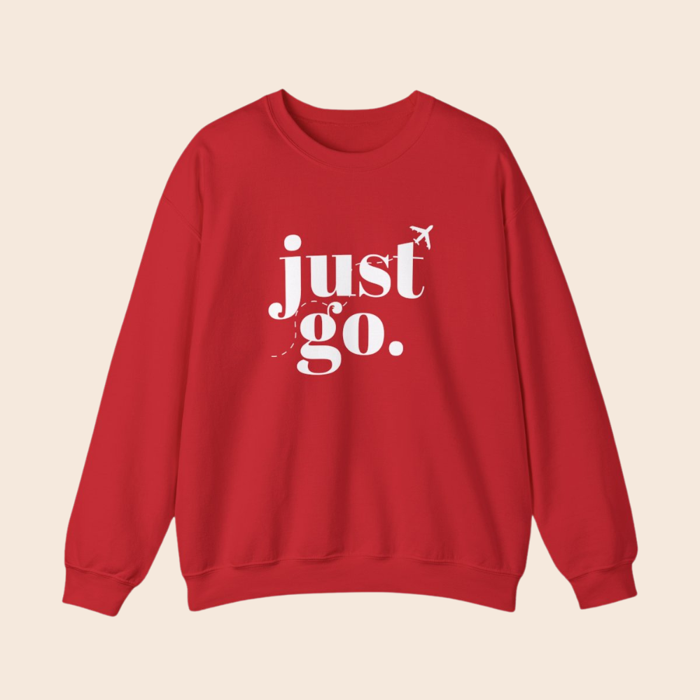 Just Go - Travel Crewneck Sweatshirt