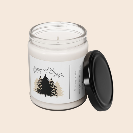 Merry and Bright - Christmas 9oz Soy Candle