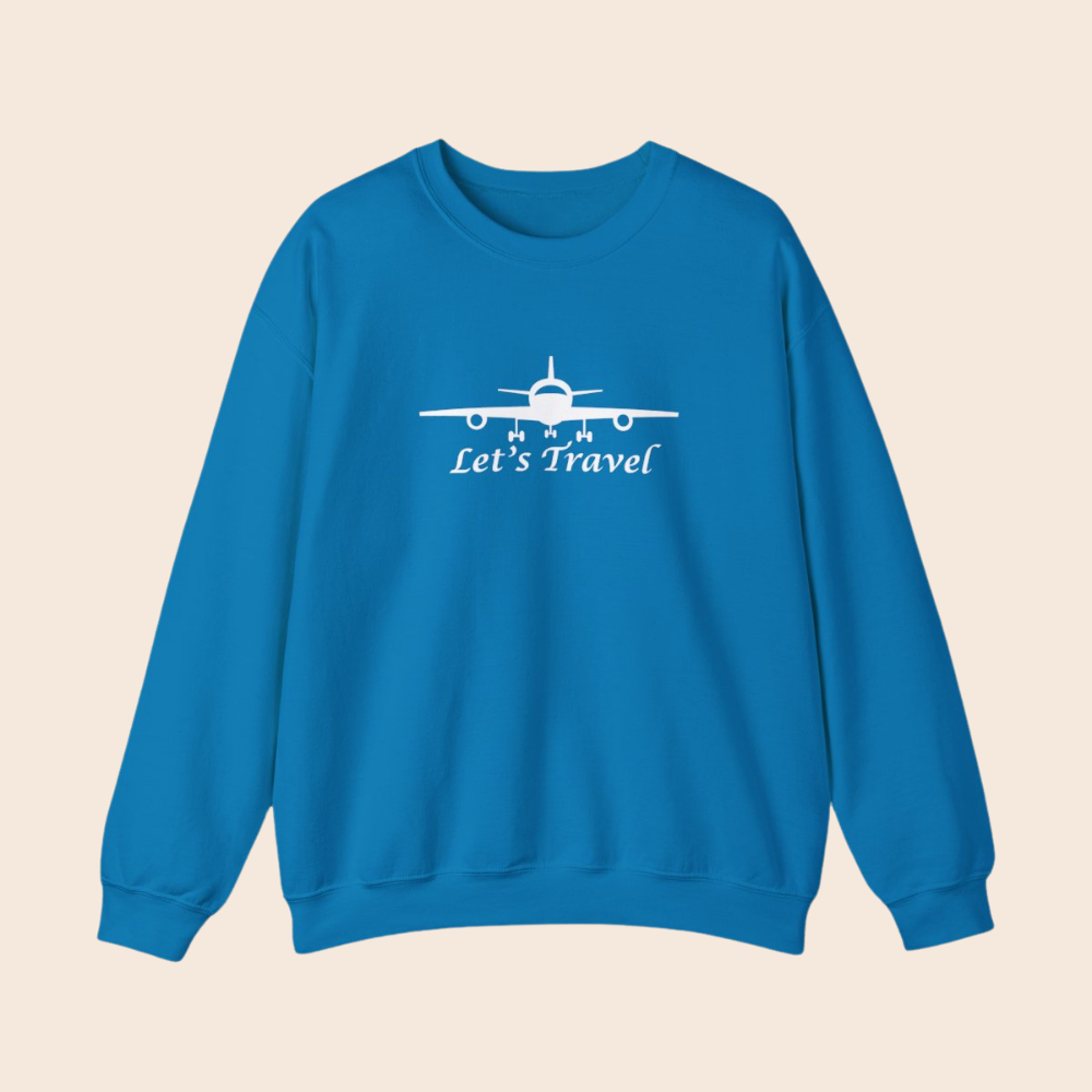 Let's Travel Crewneck Sweatshirt