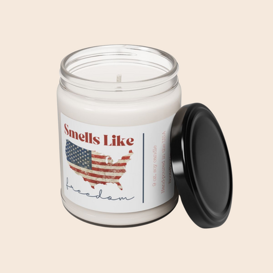 Smells Like Freedom 9oz Fourth of July Soy Candle