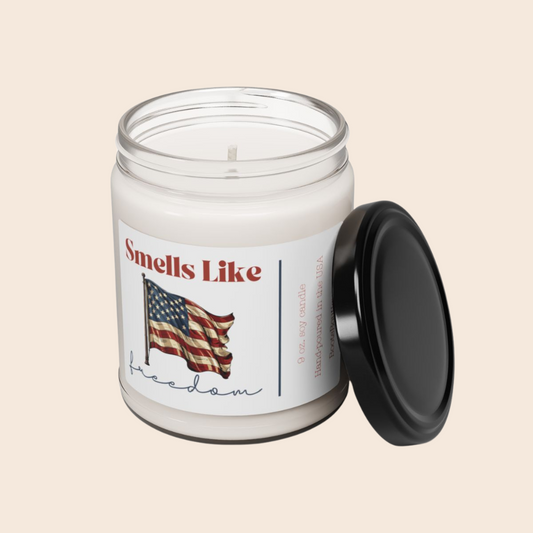 Smells Like Freedom 9oz Fourth of July Soy Candle