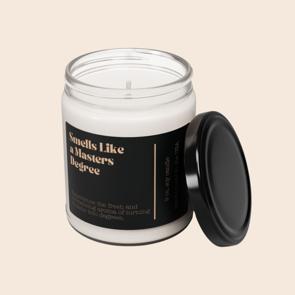 Smells Like A Master's Degree 9oz Soy Candle