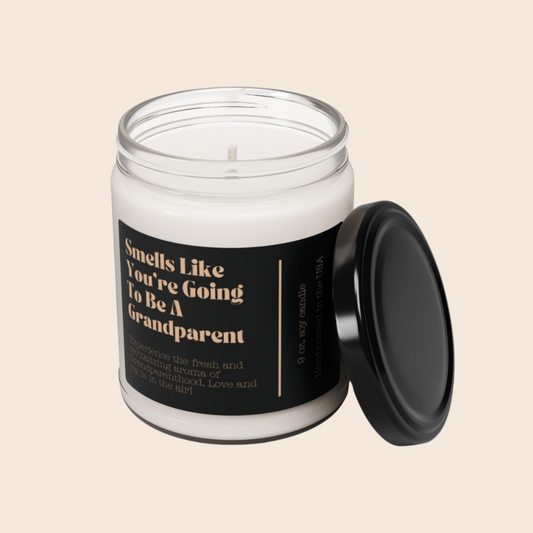 Smells Like You're Going To Be A Grandparent 9oz Soy Candle