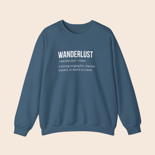 Wanderlust Crewneck Sweatshirt