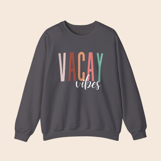 Vacay Vibes Crewneck Sweatshirt