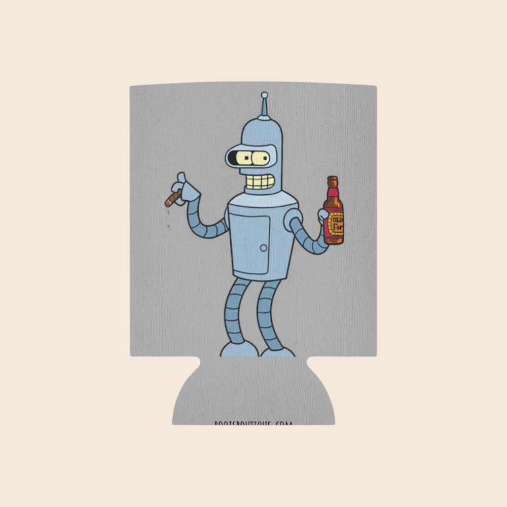 Bender Futurama TV Show Can Cooler