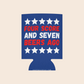 Four Score and Seven Beers Ago - Fourth of July Can Cooler