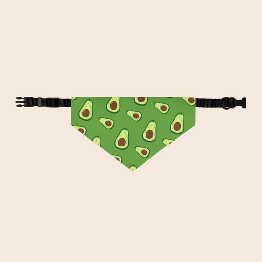 Avocados Over the Collar Dog Bandana