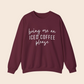 Bring Me an Iced Coffee Please Crewneck Sweatshirt