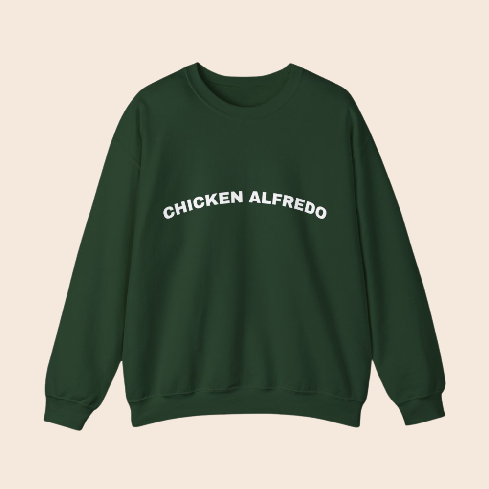 Chicken Alfredo Crewneck Sweatshirt