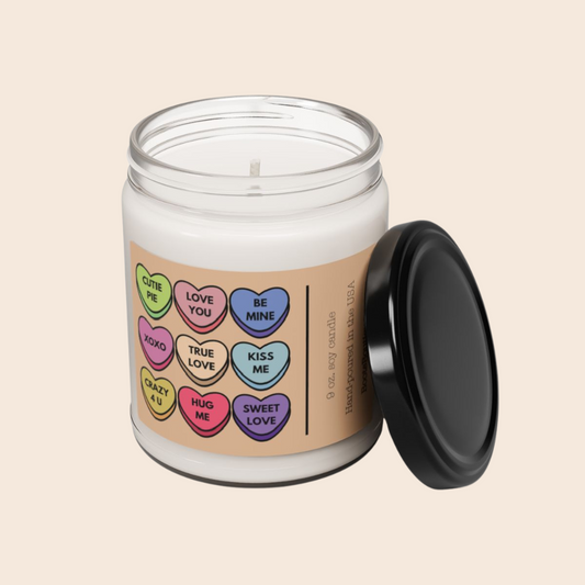 Candy Hearts - Valentine's Day 9oz Soy Candle