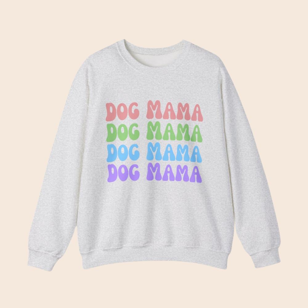 Dog Mama Crewneck Sweatshirt