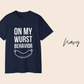 On My Wurst Behavior - Funny BBQ T-Shirt