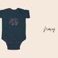 Fireworks Fourth of July Baby Bodysuit