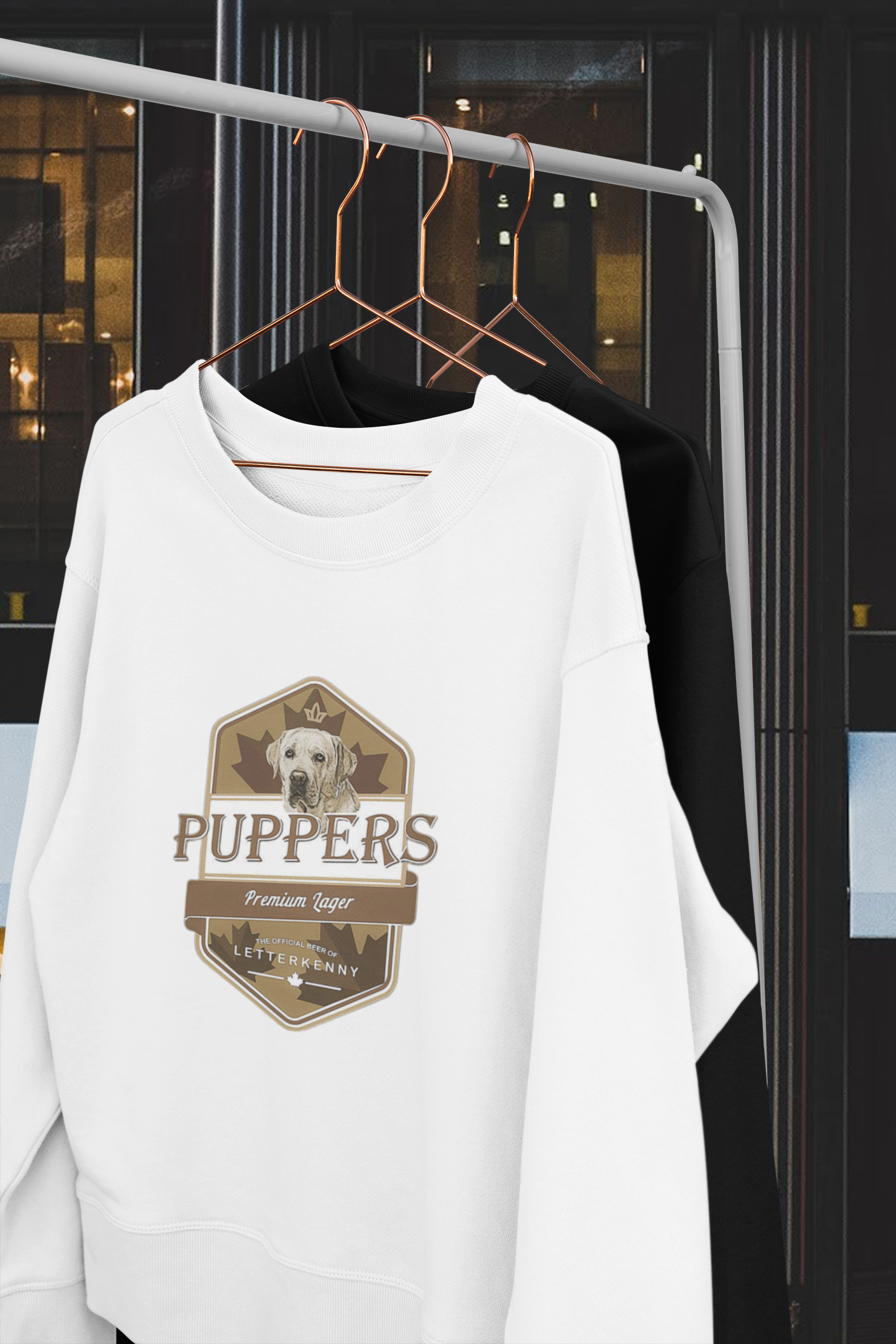 Pupper's Letterkenny TV Show Crewneck Sweatshirt