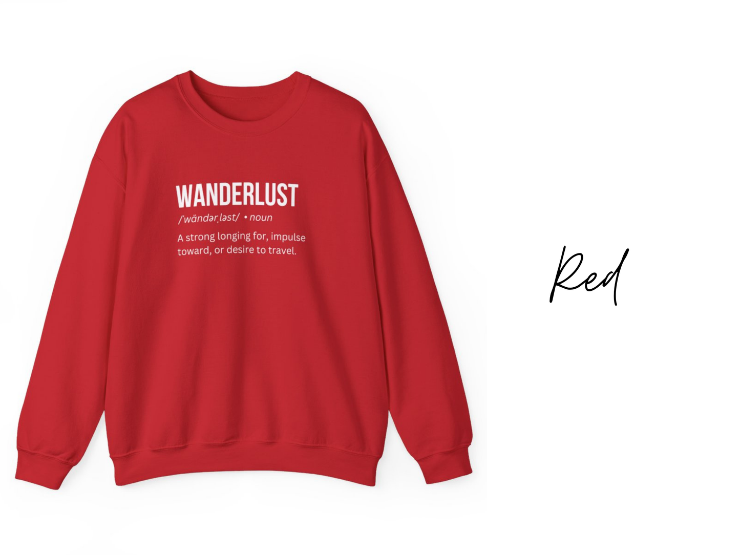 Wanderlust Crewneck Sweatshirt