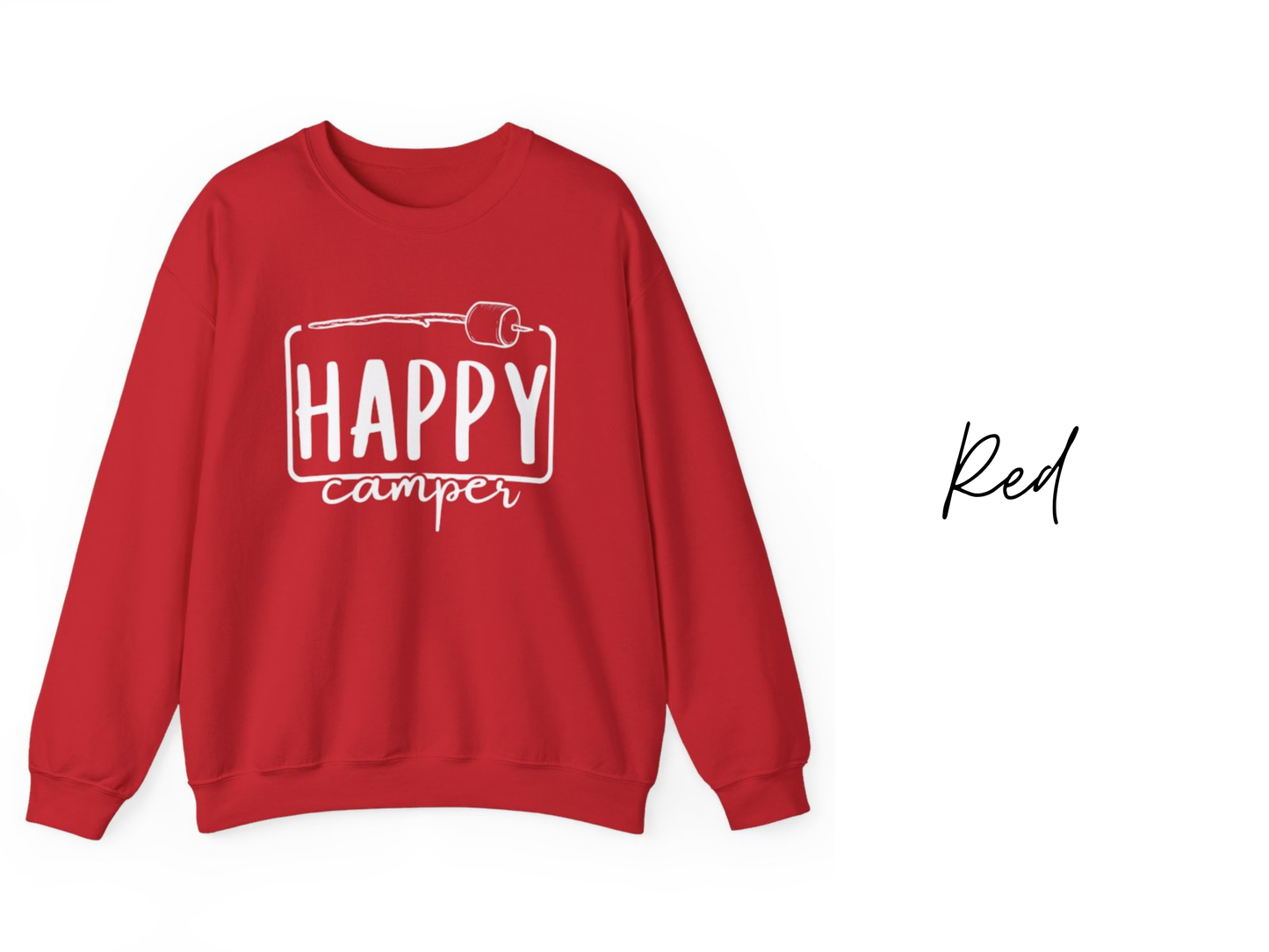 Happy Camper Crewneck Sweatshirt