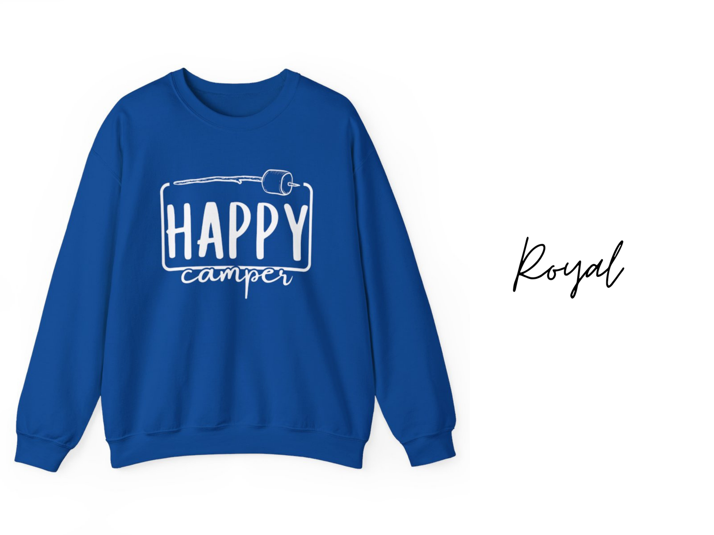 Happy Camper Crewneck Sweatshirt