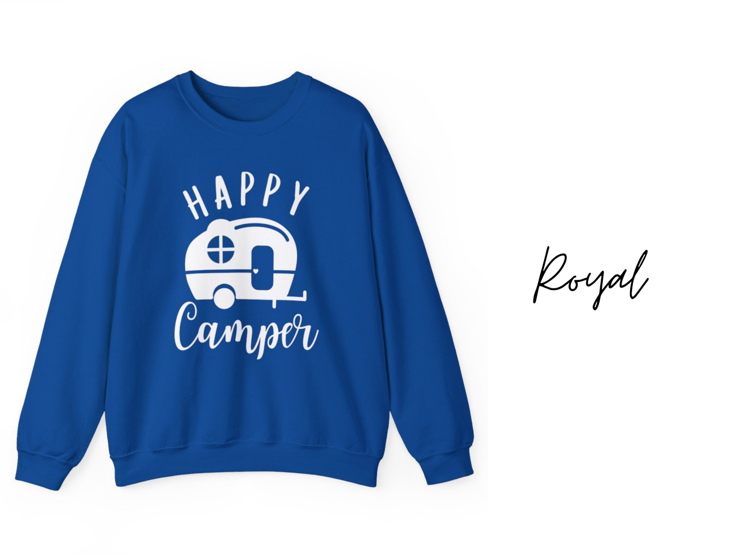 Happy Camper Crewneck Sweatshirt